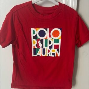 Polo by Ralph Lauren Red Short Sleeve Tee